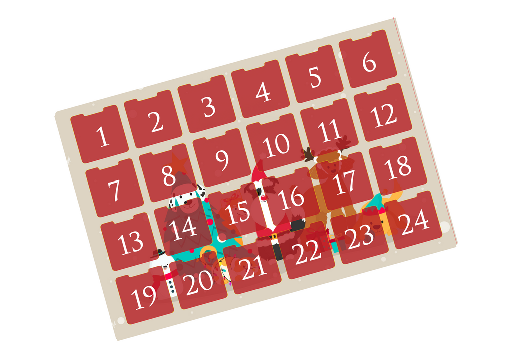 Empty/Fillable Animal Advent Calendar (Pre-order)