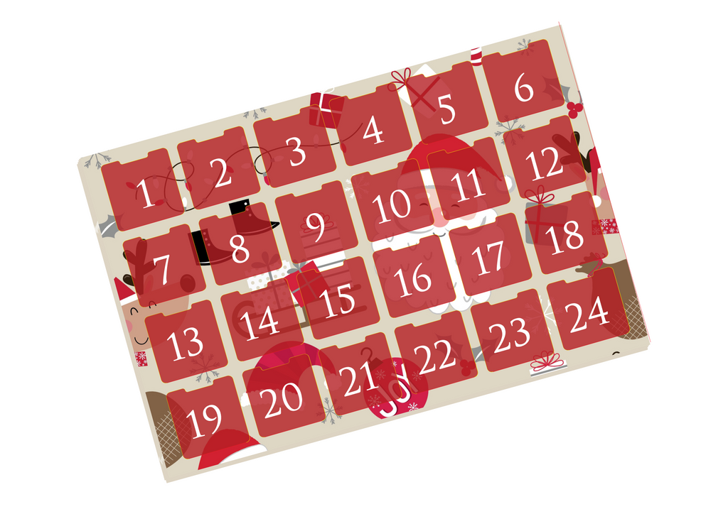 Empty/Fillable Advent Calendar (Pre-order)