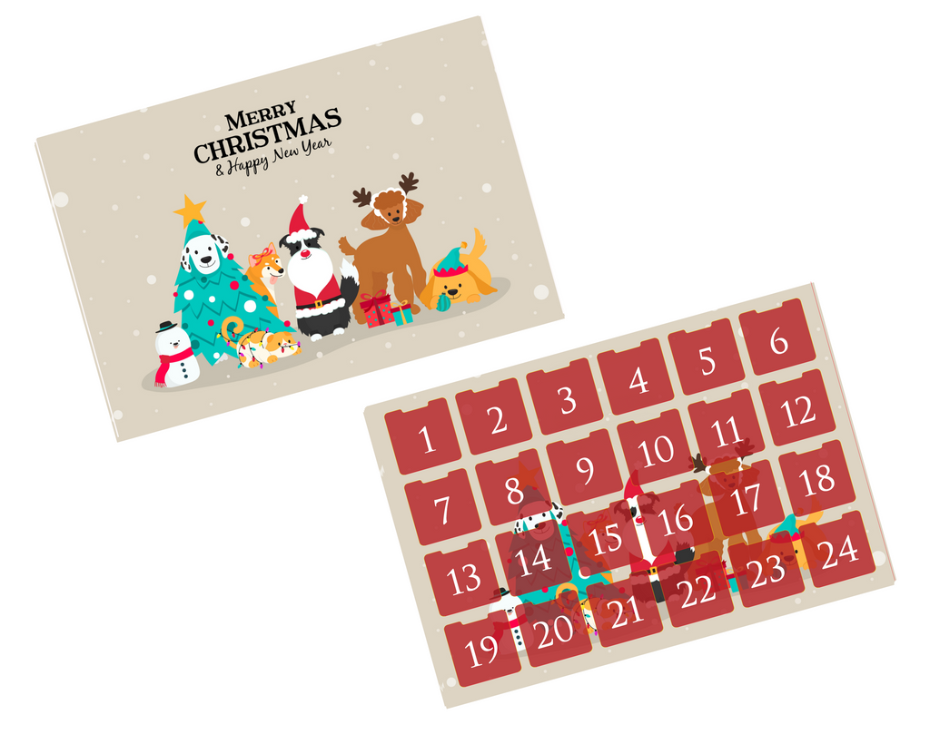 Empty/Fillable Animal Advent Calendar (Pre-order)