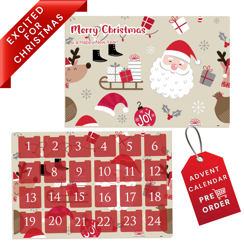 Empty/Fillable Advent Calendar Empty/Fillable Advent Calendar