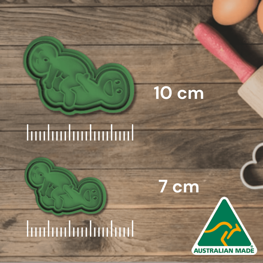 Australian Cookie Cutters Cookie Cutters Adult-Sex Positions Design 3 Cookie Cutter/Fondant Embosser Stamp