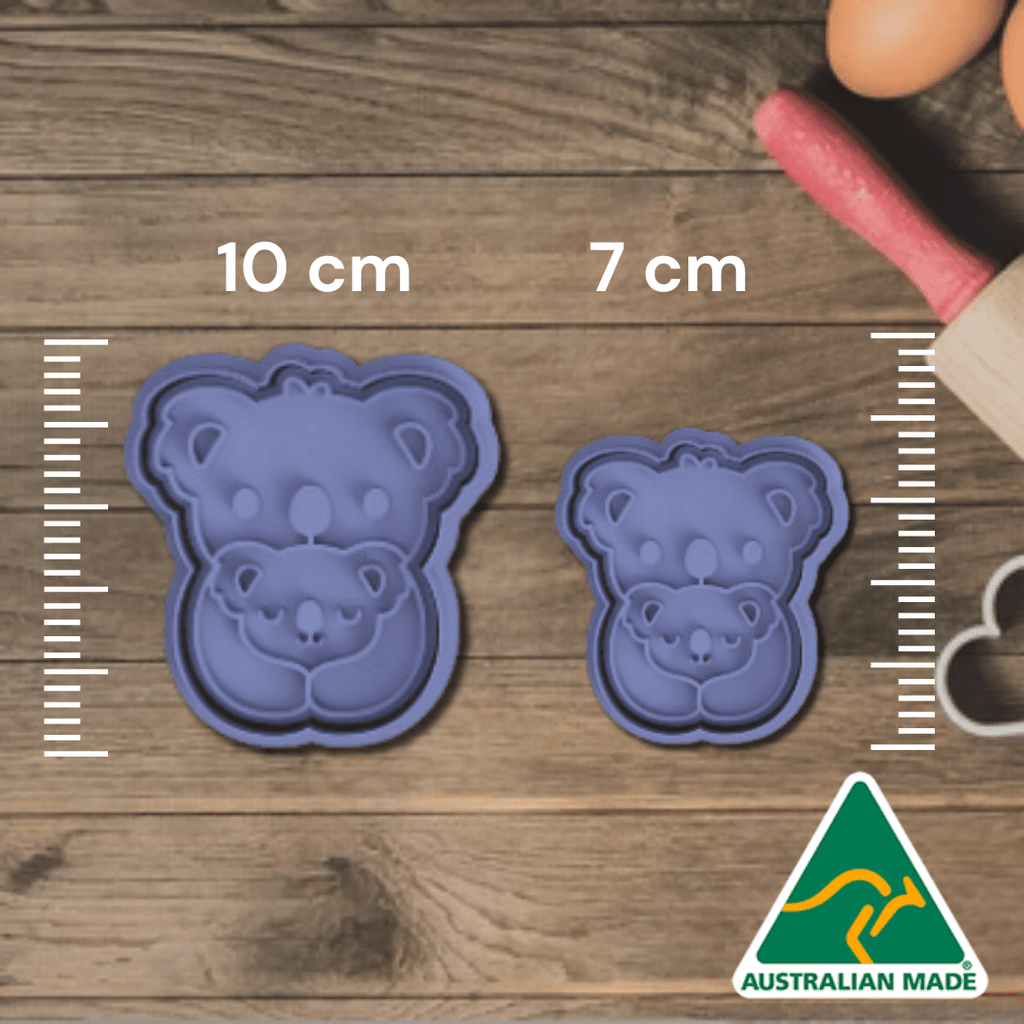 Australian Cookie Cutters Cookie Cutters Australia Day- Koala Cookie Cutter And Embosser Stamp