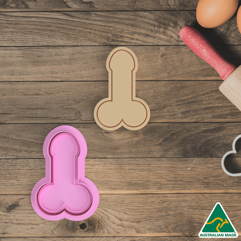 Australian Cookie Cutters Cookie Cutters Adult, Hens Night Penis Cookie Cutter