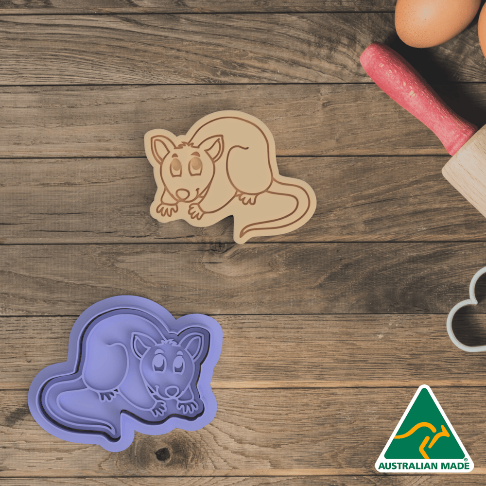 Australian Cookie Cutters Cookie Cutters Animal V3 Cookie Cutter And Embosser Stamp