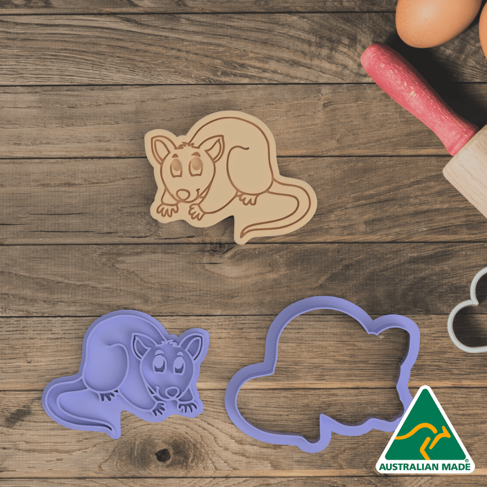 Australian Cookie Cutters Cookie Cutters Animal V3 Cookie Cutter And Embosser Stamp