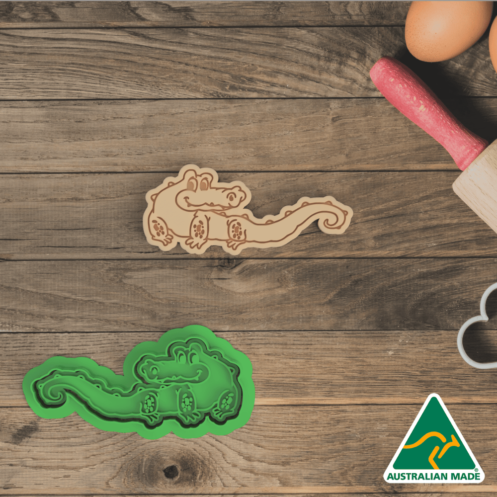 Australian Cookie Cutters Cookie Cutters Animal V4 Cookie Cutter And Embosser Stamp