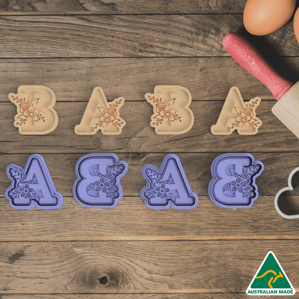 Australian Cookie Cutters Cookie Cutters BABA Cookie Cutter and Embosser Stamp