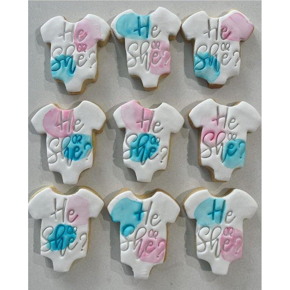 Australian Cookie Cutters Cookie Cutters Baby Shirt Cookie Cutter and Embosser Stamp