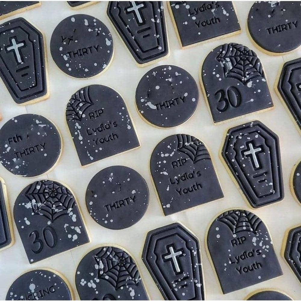 Australian Cookie Cutters Cookie Cutters Coffin - Cookie Cutter and Embosser Stamp