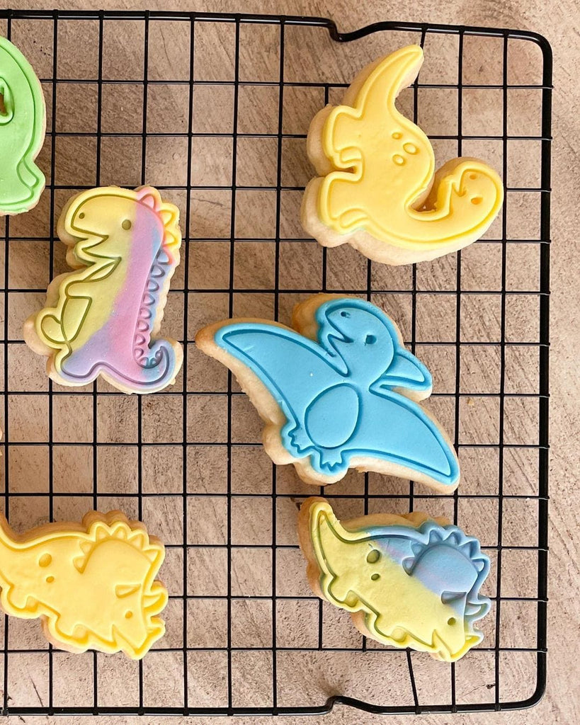 Australian Cookie Cutters Cookie Cutters Dinosaur- Pterodactyl  Cookie Cutter and Embosser Stamp