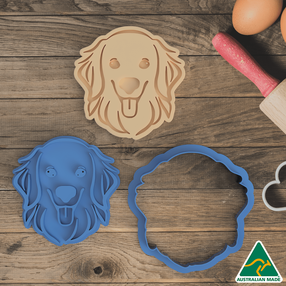 Australian Cookie Cutters Cookie Cutters Dog V5 Cookie Cutter And Embosser Stamp