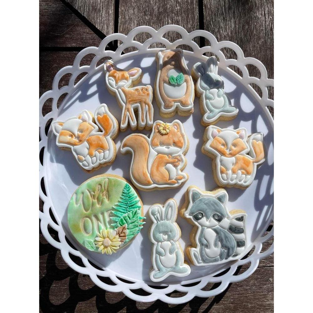 Australian Cookie Cutters Cookie Cutters Forest Animals- Bear Cookie Cutter And Embosser Stamp