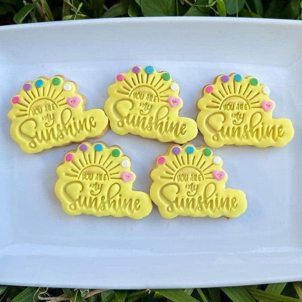 Australian Cookie Cutters Cookie Cutters You Are My Sunshine Cookie Cutter and Embosser Stamp