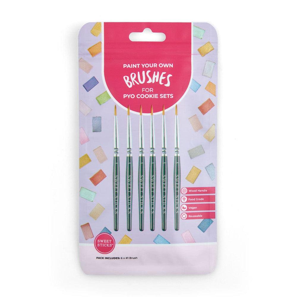 Australian Cookie Cutters Sweet Sticks PYO 6 Brush Pack